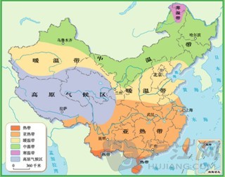 人教版初二地理知识点之气候多样 季风显著_地理知识点_精品学习网