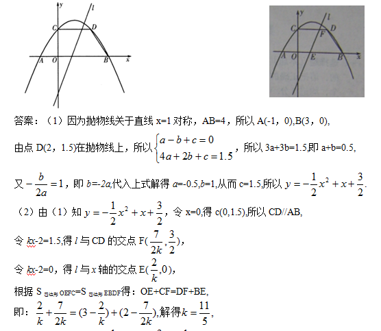 2014年中考数学代数几何综合试题汇编_模拟题汇编_精品学习网