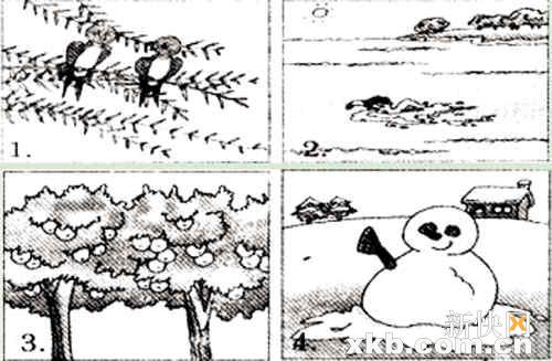 2014小升初英语看图说话