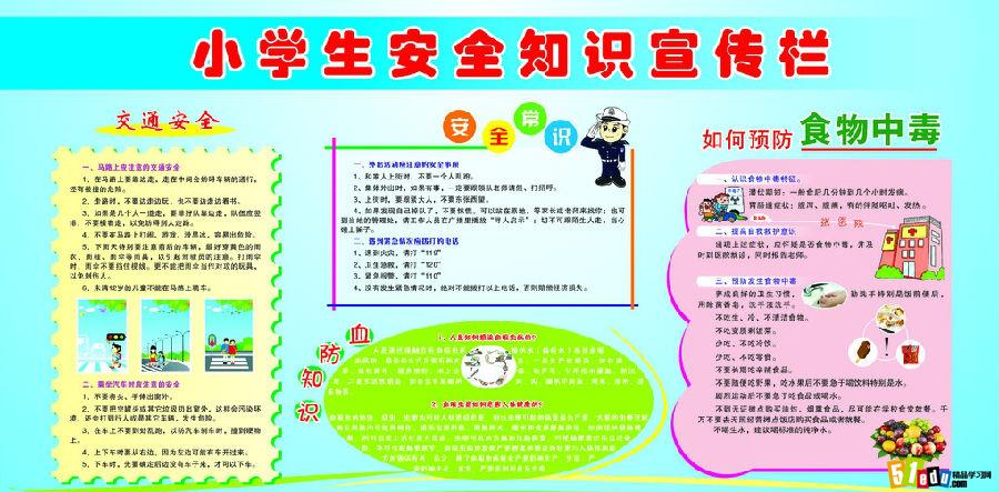 最新的小学生安全知识图片_安全教育