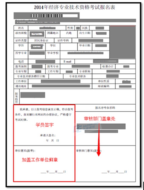 2014年经济师报名流程_报考指南