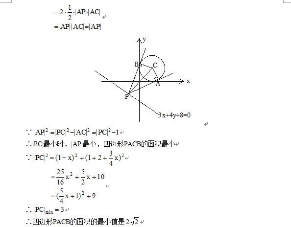 高二数学综合测试题 解析几何(含答案)_高二数