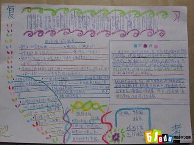 小学生期末考试手抄报素材:复习迎考