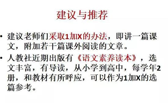 上海2020年中考语文新教材内容出炉